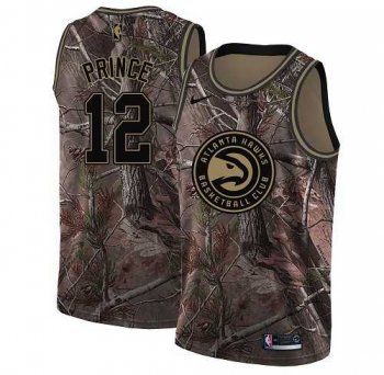 Youth Nike Atlanta Hawks #12 Taurean Prince Camo NBA Swingman Realtree Collection Jersey