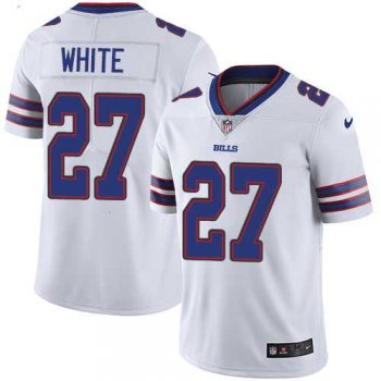 Youth Nike Buffalo Bills #27 Tre'Davious White White Stitched NFL Vapor Untouchable Limited Jersey