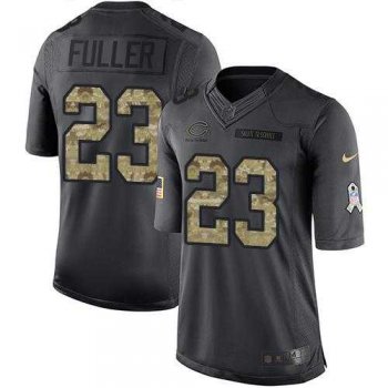 Youth Nike Chicago Bears #23 Kyle Fuller Anthracite Stitched NFL Limited 2016 Salute to Service Jersey