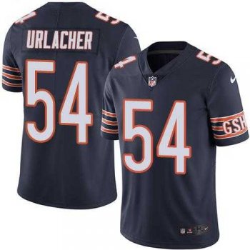 Youth Nike Chicago Bears #54 Brian Urlacher Navy Blue Stitched NFL Limited Rush Jersey