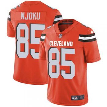 Youth Nike Cleveland Browns #85 David Njoku Orange Alternate Stitched NFL Vapor Untouchable Limited Jersey