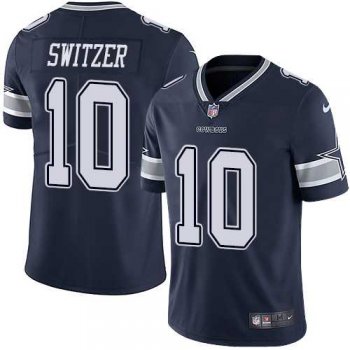 Youth Nike Dallas Cowboys #10 Ryan Switzer Elite Navy Blue Team Color NFL Jersey