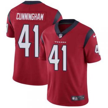 Youth Nike Houston Texans #41 Zach Cunningham Red Alternate Stitched NFL Vapor Untouchable Limited Jersey