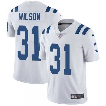 Youth Nike Indianapolis Colts #31 Quincy Wilson White Stitched NFL Vapor Untouchable Limited Jersey