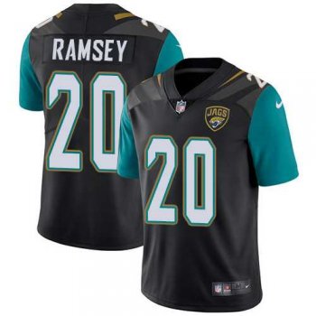 Youth Nike Jacksonville Jaguars #20 Jalen Ramsey Black Alternate Stitched NFL Vapor Untouchable Limited Jersey