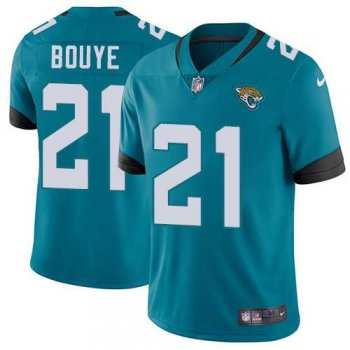 Youth Nike Jacksonville Jaguars #21 A.J. Bouye Teal Green Team Color Stitched NFL Vapor Untouchable Limited Jersey