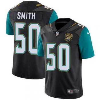 Youth Nike Jacksonville Jaguars #50 Telvin Smith Black Alternate Stitched NFL Vapor Untouchable Limited Jersey