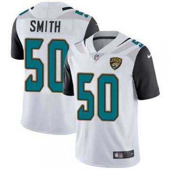 Youth Nike Jacksonville Jaguars #50 Telvin Smith White Stitched NFL Vapor Untouchable Limited Jersey