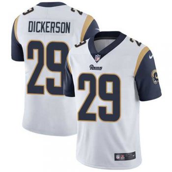 Youth Nike Los Angeles Rams #29 Eric Dickerson White Stitched NFL Vapor Untouchable Limited Jersey