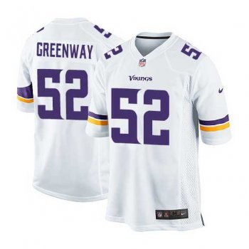 Youth Nike Minnesota Vikings #52 Chad Greenway White Elite Jersey