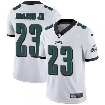 Youth Nike Philadelphia Eagles #23 Rodney McLeod Jr White Stitched NFL Vapor Untouchable Limited Jersey