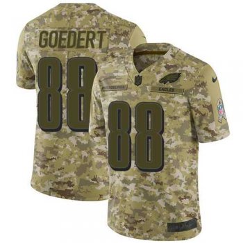 Youth Nike Philadelphia Eagles #88 Dallas Goedert Camo Stitched NFL Limited 2018 Salute to Service Jersey