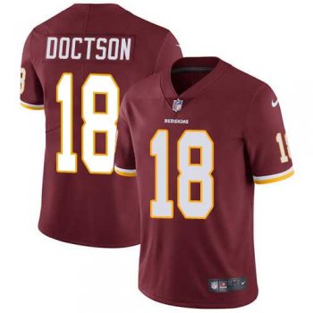 Youth Nike Washington Redskins #18 Josh Doctson Burgundy Red Team Color Stitched NFL Vapor Untouchable Limited Jersey