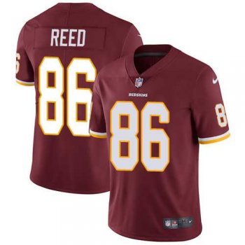 Youth Nike Washington Redskins #86 Jordan Reed Burgundy Red Team Color Stitched NFL Vapor Untouchable Limited Jersey