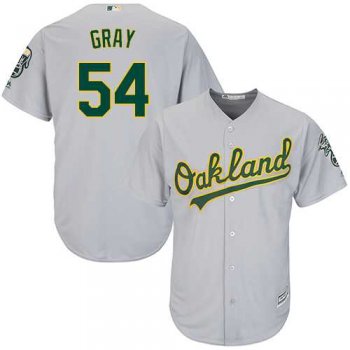 Youth Oakland Athletics #54 Sonny Gray Grey Cool Base Stitched MLB Jersey