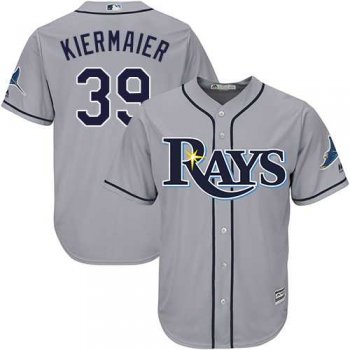 Youth Tampa Bay Rays #39 Kevin Kiermaier Grey Cool Base Stitched MLB Jersey