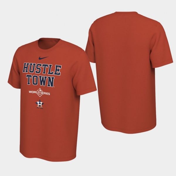 Men's Orange Houston Astros 2019 World Series T-Shirt