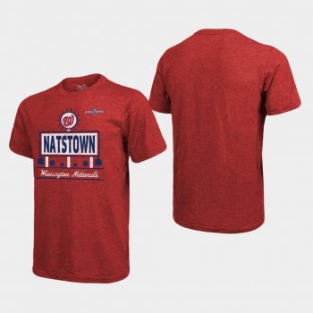 Men's Red Washington Nationals 2019 World Series Bound Hometown T-Shirt