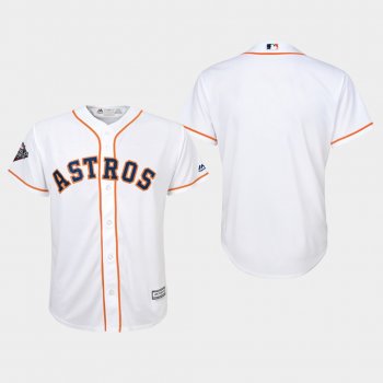 Youth Houston Astros 2019 World Series Bound White Cool Base Jersey