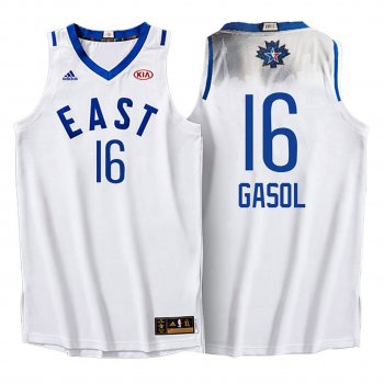 2016 All-Star Eastern Pau Gasol White Jersey