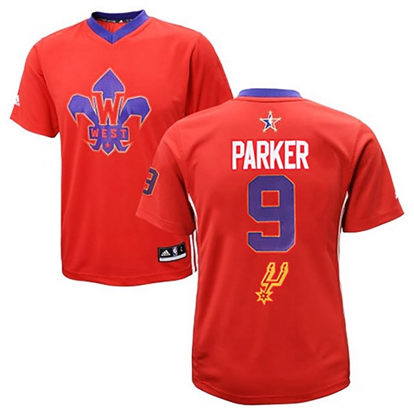 San Antonio Spurs #9 Tony Parker All-Star Jersey