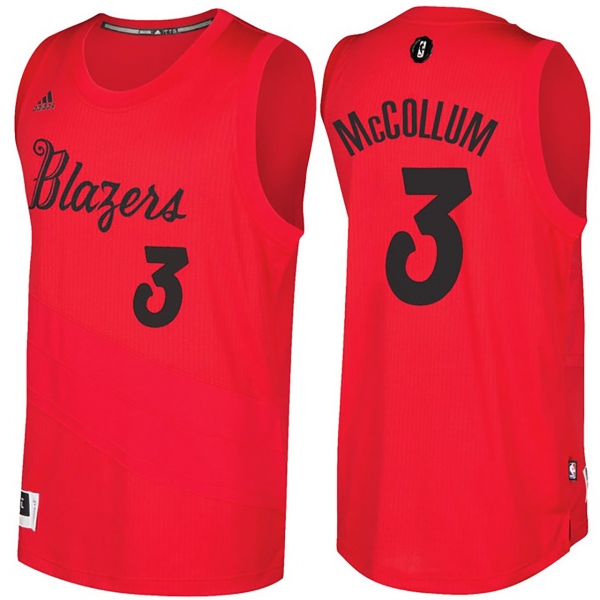 Portland Trail Blazers #3 C.J. McCollum Hardwood Classics Jersey