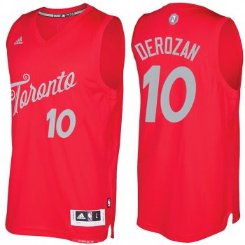 Toronto Raptors #10 DeMar DeRozan Christmas Jersey