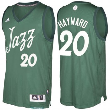 Utah Jazz #20 Gordon Hayward Hardwood Classics Jersey