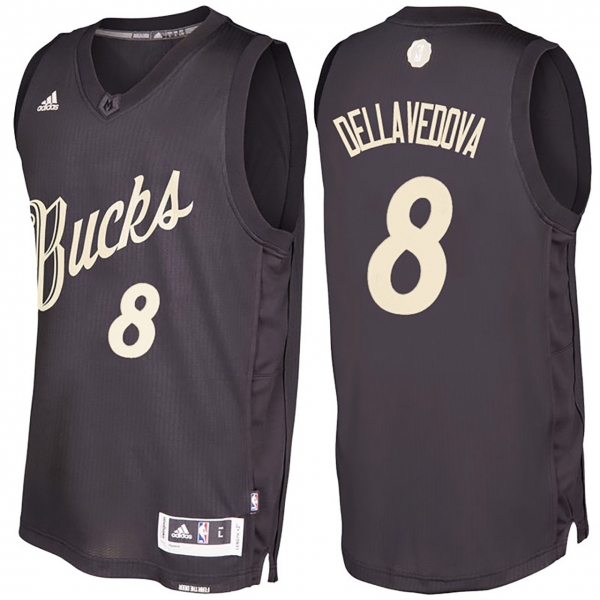 Milwaukee Bucks #8 Matthew Dellavedova Christmas Jersey