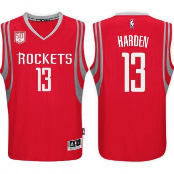 Houston Rockets #13 James Harden Hardwood Classics Jersey