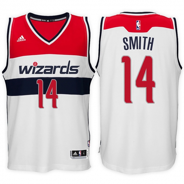 Washington Wizards #14 Jason Smith Home Jersey