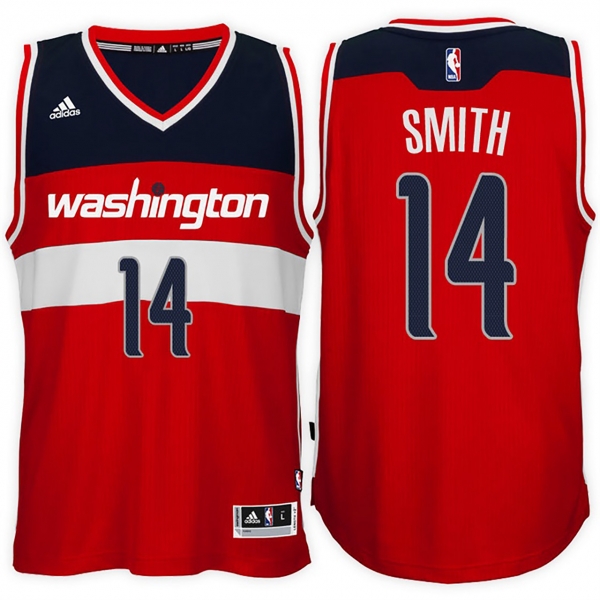 Washington Wizards #14 Jason Smith Road Jersey