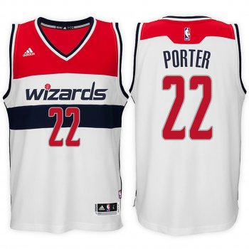 2016-17 Otto Porter Wizards Home White Jersey