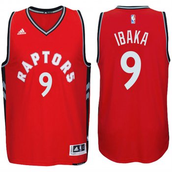 Toronto Raptors #9 Serge Ibaka Alternate Jersey