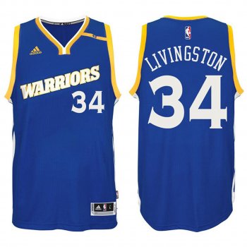 Golden State Warriors #34 Shaun Livingston Alternate Jersey