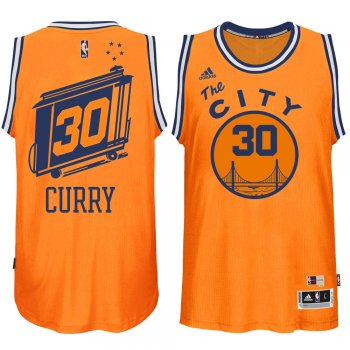 Golden State Warriors #30 Stephen Curry Hardwood Classics Jersey