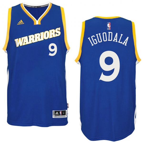 Golden State Warriors #9 Andre Iguodala Alternate Jersey