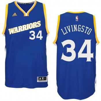 Golden State Warriors #34 Shaun Livingston Alternate Jersey