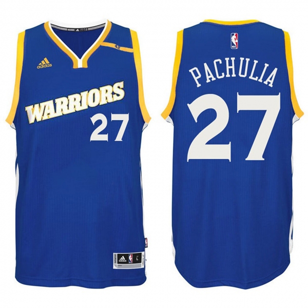 Golden State Warriors #27 Zaza Pachulia Alternate Jersey