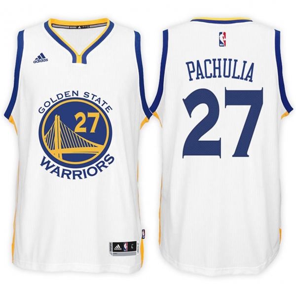 Golden State Warriors #27 Zaza Pachulia Home Jersey