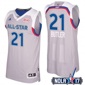 2017 All-Star Jimmy Butler #21 Bulls Gray Eastern Conference Jersey