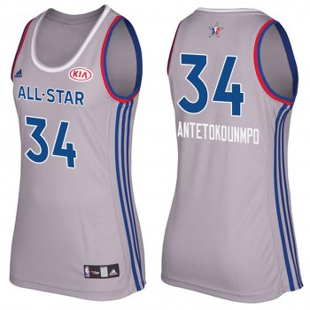 Women's All Star Jerseys #34 Giannis Antetokounmpo All-Star Jersey