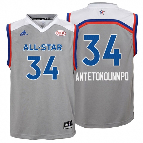 Youth All Star Jerseys #34 Giannis Antetokounmpo All-Star Jersey