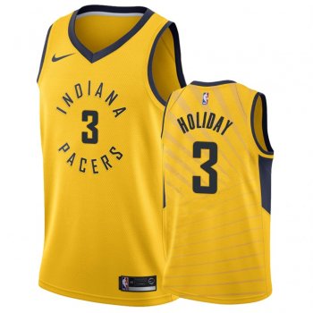 Indiana Pacers #3 Aaron Holiday Statement Jersey