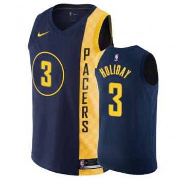 Indiana Pacers #3 Aaron Holiday City Jersey