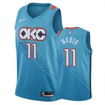 Oklahoma City Thunder #11 Abdel Nader City Jersey