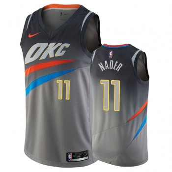 Oklahoma City Thunder #11 Abdel Nader City Jersey