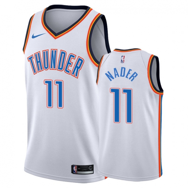 Oklahoma City Thunder #11 Abdel Nader Association Jersey