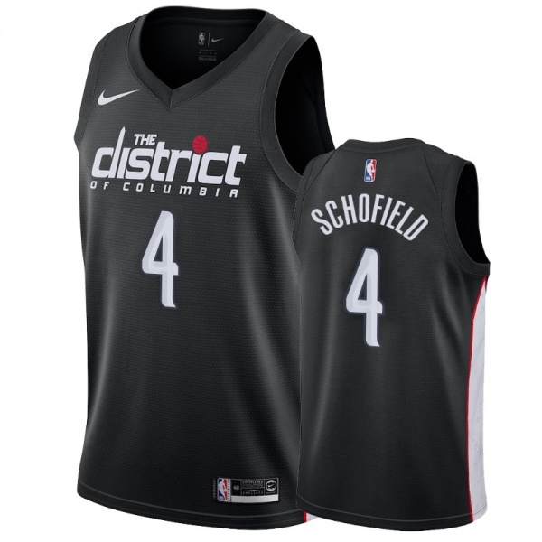 Washington Wizards #4 Admiral Schofield City Jersey