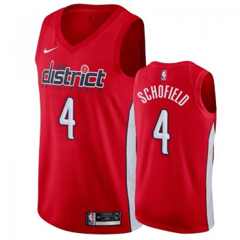 Washington Wizards #4 Admiral Schofield Earned Jersey